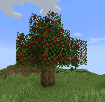 Ripe Apple Tree