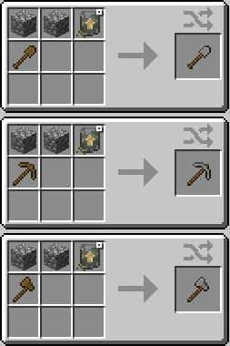 Wood to Stone Upgrade Example