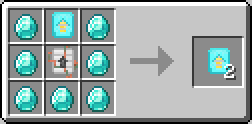 Diamond Upgrade Template Dupe Recipe
