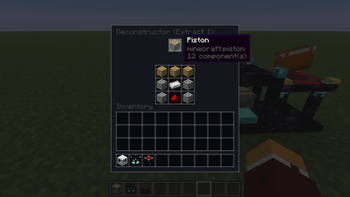 Deconstructor GUI with item breakdown
