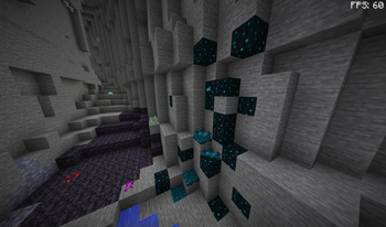 Random Sculk Generation in a Cave