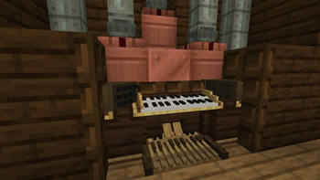 console in an organ