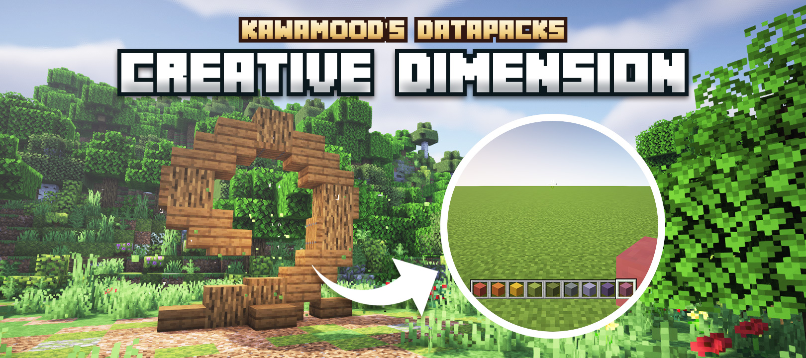 Creative Dimension Minecraft Data Pack creative-dimension-minecraft-data-pack