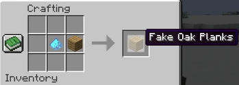 Recipe Fake Block