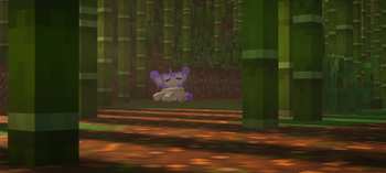 Cozy Aipom Sleeping