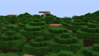 Just a dark oak forest