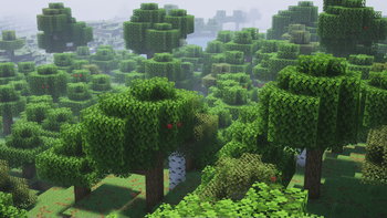 Just a forest with shaders