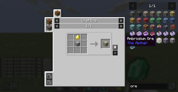 ambrosium recipe