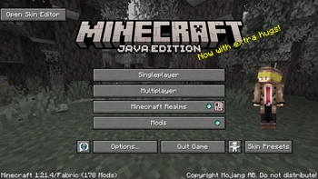 Main menu
