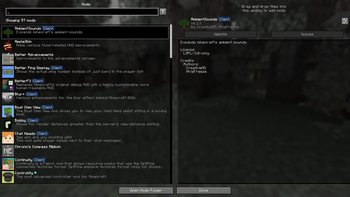 Mod menu