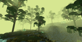 Quicksand springs biome in Panacea.