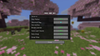 In-Game Configuration Menu