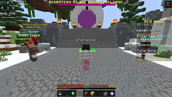 Full lobby showcase with the texture pack