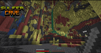 Sulfer caves
