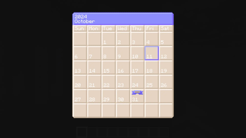 Calendar GUI