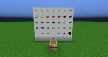 Vanilla Items + Work Station