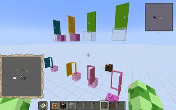 use a map to create a directional portal door
