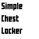 SimpleChestLocker