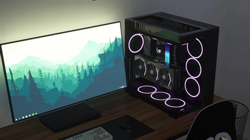 High-End PC and Cool Setup