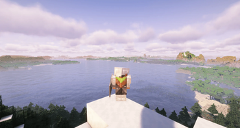 The mountain top