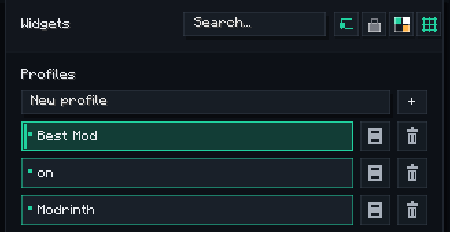 Profiles System