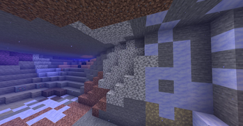 Aquamatite fills up watery cave pockets! 