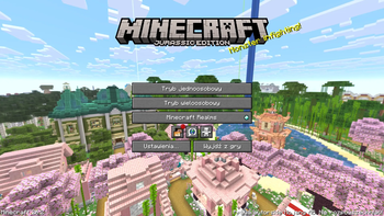 Main Menu - version 1.2.0