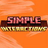 Simple Interactions