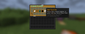 Favorite Friends Feature
