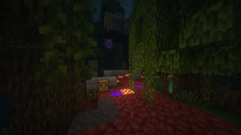 Nether Portal Liquid will spawn around ruined nether portals