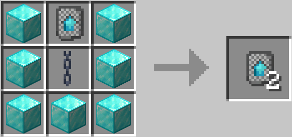 Chainmail  upgrade template duplication with diamond blocks