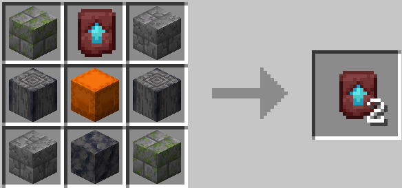 Netherite upgrade template duplication with endgame farmable ite