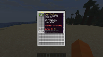 My Listing GUI