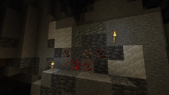 Dynamic Redstone and rarer cave blocks 