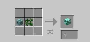 mossy prismarine bricks recipe