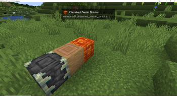 Overlay on block