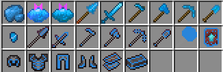 All changed items so far