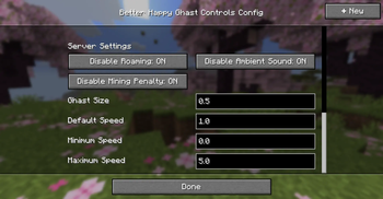 Server Settings