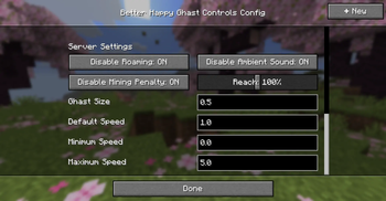 Server Settings