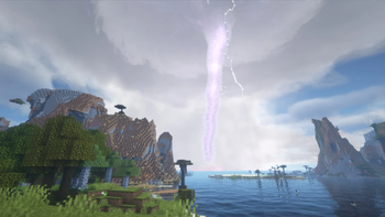 Tornado With Lightning