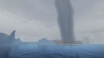Cool Tornado on Water