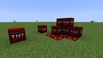 TNT Blocks ingame