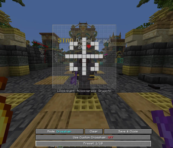 Custom crosshair