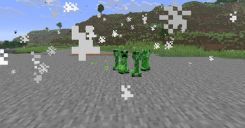 Creeperlings From Creeper Explosion