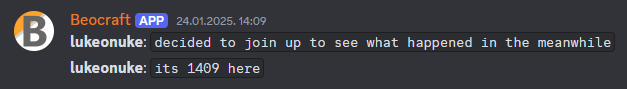 In Game Chat Message Display