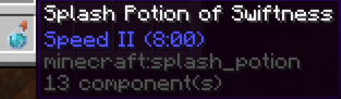 Speed potion 8 min