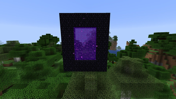 Nether portal picture