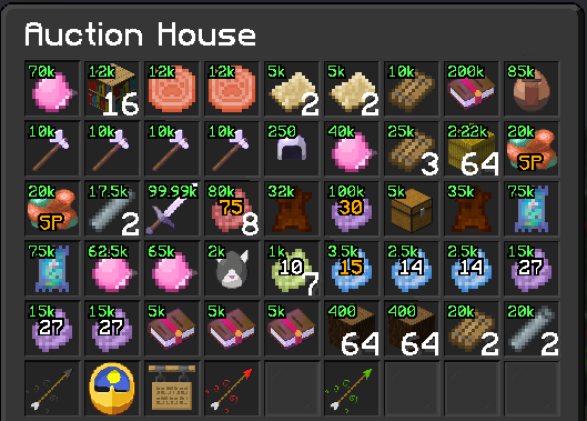 Rainyday.gg Auction house