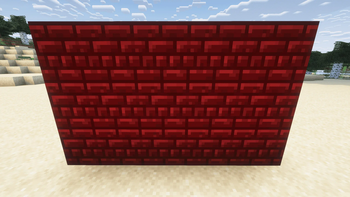 Red Nether Bricks Vanilla
