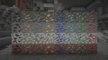 Extra Vanilla Ore Variants